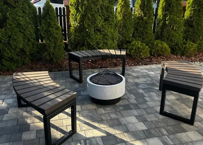 Dom Z Kominkiem Nad Jeziorem W Przybrodzinie * Powidz (Slupca)